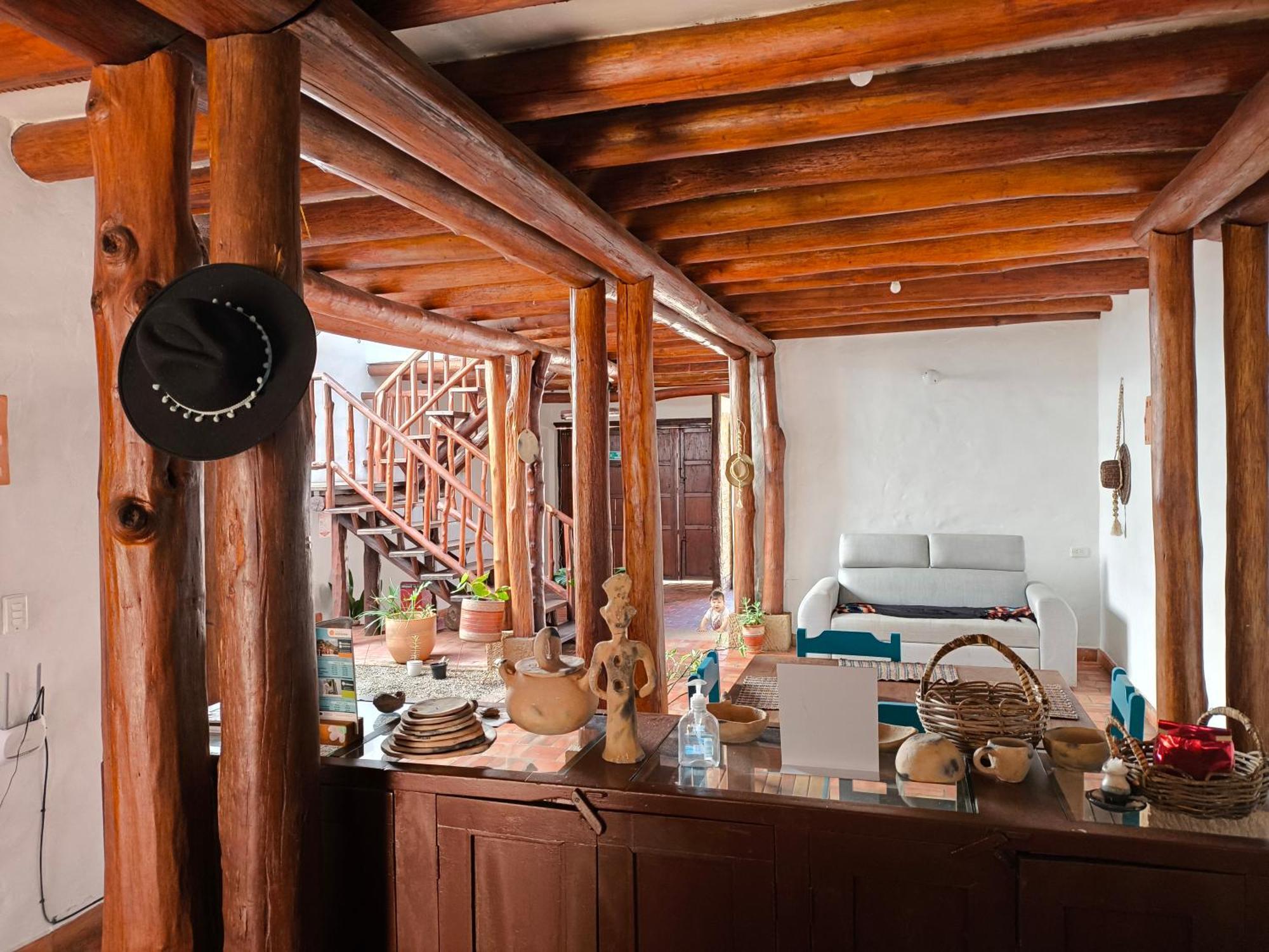 La Casa Del Toche Barichara 호텔 외부 사진